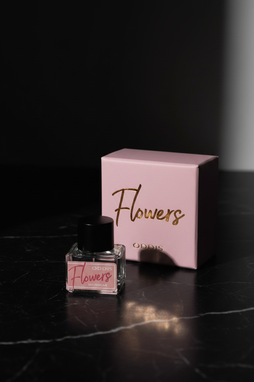 Parfum Flowers – fond sombre